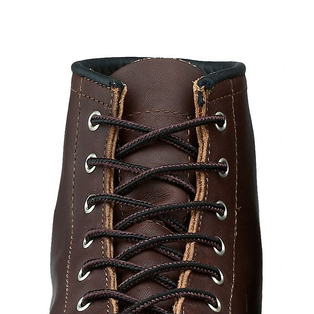 Red Wing 36-Inch Taslan Pizzo Taslan Lacci Nere Marroni | 8145-AOFEN