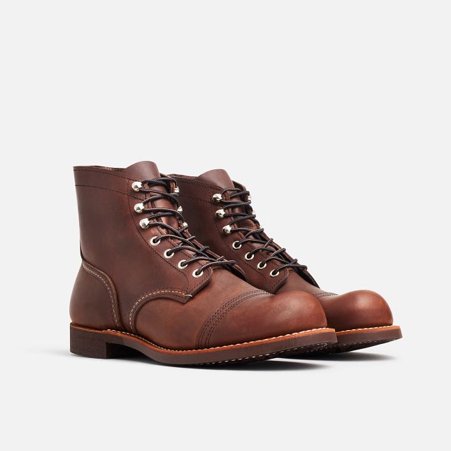 Red Wing 6-Inch Harness Pelle Scarpe Heritage Uomo Marroni | 3841-XJWFT