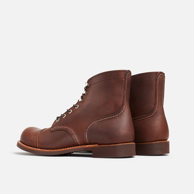 Red Wing 6-Inch Harness Pelle Scarpe Heritage Uomo Marroni | 3841-XJWFT