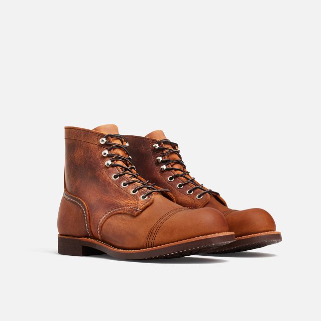 Red Wing 6-Inch in Copper Rough & Tough Pelle Scarpe Heritage Uomo Rame | 7453-WCNFQ