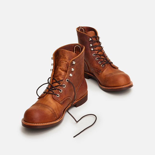 Red Wing 6-Inch in Copper Rough & Tough Pelle Scarpe Heritage Uomo Rame | 7453-WCNFQ