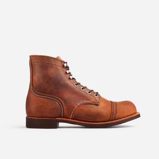 Red Wing 6-Inch in Copper Rough & Tough Pelle Scarpe Heritage Uomo Rame | 7453-WCNFQ