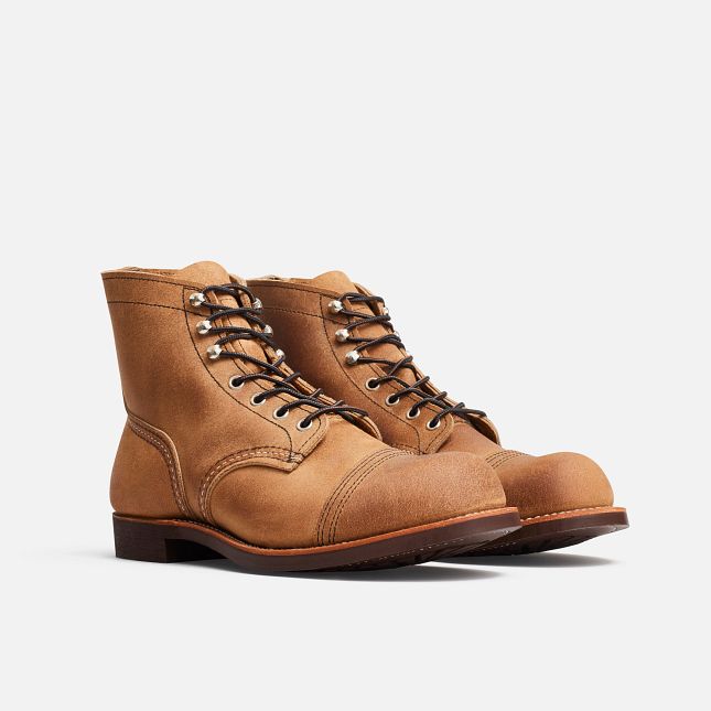 Red Wing 6-Inch in Hawthorne Muleskinner Pelle Scarpe Heritage Uomo Marroni | 0489-WVGDF