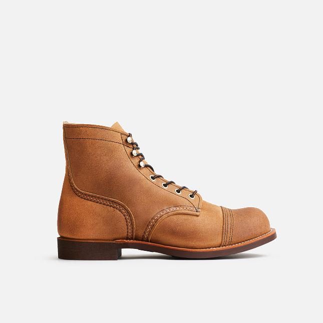 Red Wing 6-Inch in Hawthorne Muleskinner Pelle Scarpe Heritage Uomo Marroni | 0489-WVGDF