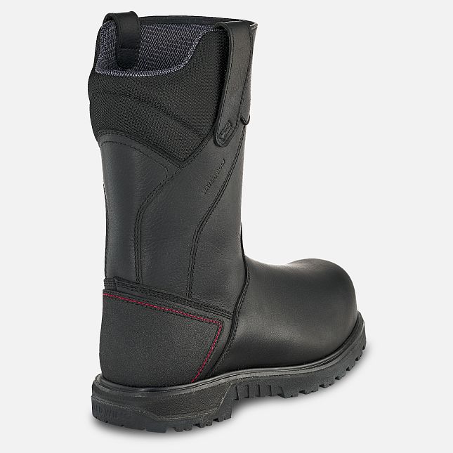 Red Wing Brnr Xp 11-inch Impermeabili, Insulated, CSA Pull-On Stivali da Lavoro Uomo Nere | 1092-RCZAY