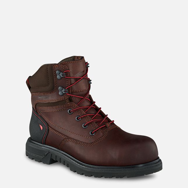 Red Wing Brnr Xp 6-inch Impermeabili Scarpe Impermeabili Donna Marroni | 3420-MYHUW