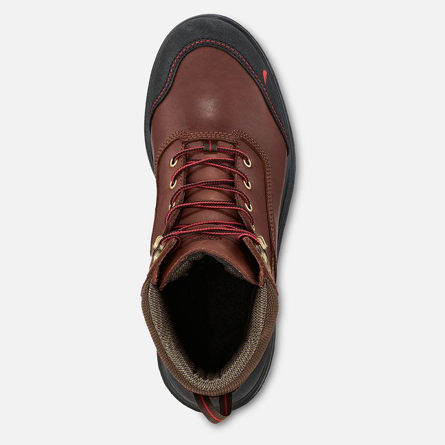 Red Wing Brnr Xp 6-inch Impermeabili Stivali da Lavoro Uomo Marroni | 0427-YLDEU