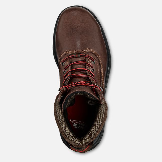 Red Wing Brnr Xp 8-inch Impermeabili CSA Scarpe Lavoro Donna Marroni | 0728-ZUGKC