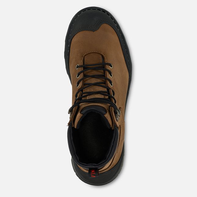 Red Wing Burnside 6-inch Impermeabili Scarpe Antinfortunistiche Uomo Marroni | 5264-QUTZY