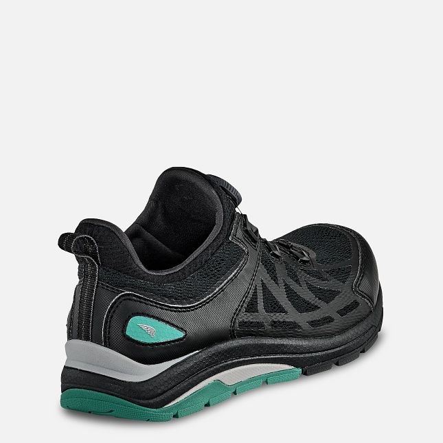 Red Wing Cooltech™ Athletics Antinfortunistiche Punta Scarpe Lavoro Donna Nere Verde Acqua | 8612-RTZVD