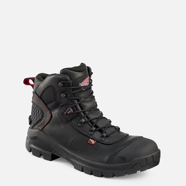 Red Wing Crv™ 6-inch Impermeabili Stivali da Lavoro Uomo Nere | 5942-OSUAP