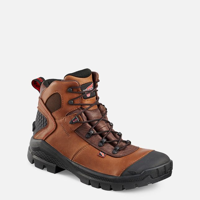 Red Wing Crv™ 6-inch Scarpe Impermeabili Uomo Marroni | 9564-ATPZQ