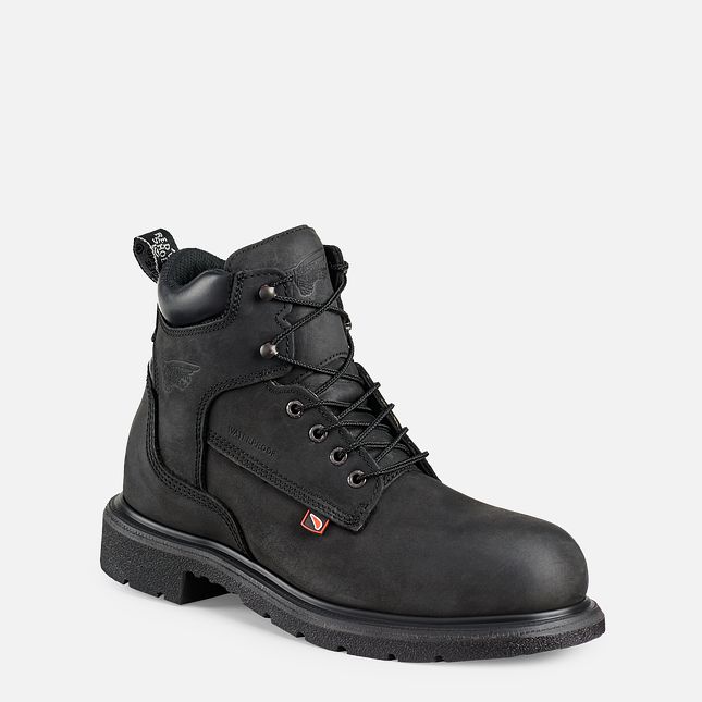 Red Wing Dynaforce® 6-inch Impermeabili Scarpe Antinfortunistiche Uomo Nere | 8974-QGTRO