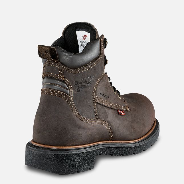 Red Wing Dynaforce® 6-inch Insulated, Impermeabili Stivali da Lavoro Uomo Marroni | 0514-IPQFL