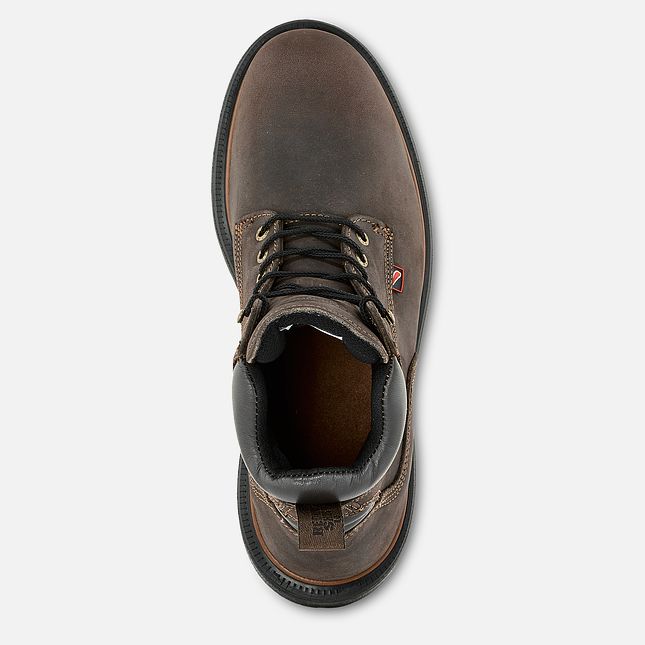 Red Wing Dynaforce® 6-inch Insulated Scarpe Impermeabili Uomo Marroni | 6327-URBKI