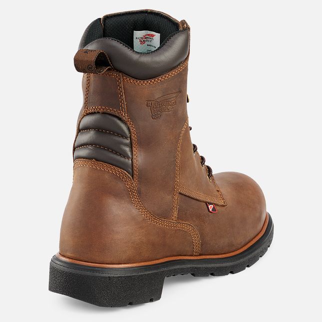 Red Wing Dynaforce® 8-inch Scarpe Antinfortunistiche Uomo Marroni | 0697-JHGPO