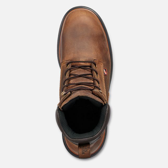 Red Wing Dynaforce® 8-inch Scarpe Antinfortunistiche Uomo Marroni | 0697-JHGPO