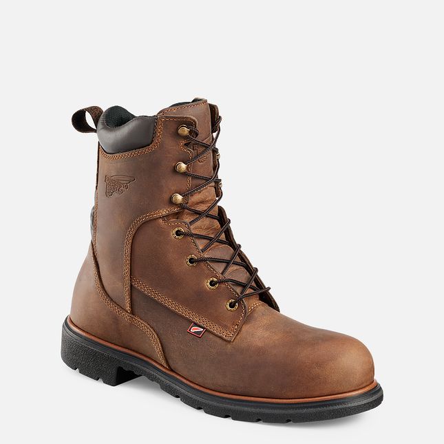 Red Wing Dynaforce® 8-inch Stivali da Lavoro Uomo Marroni | 4786-RUMZY