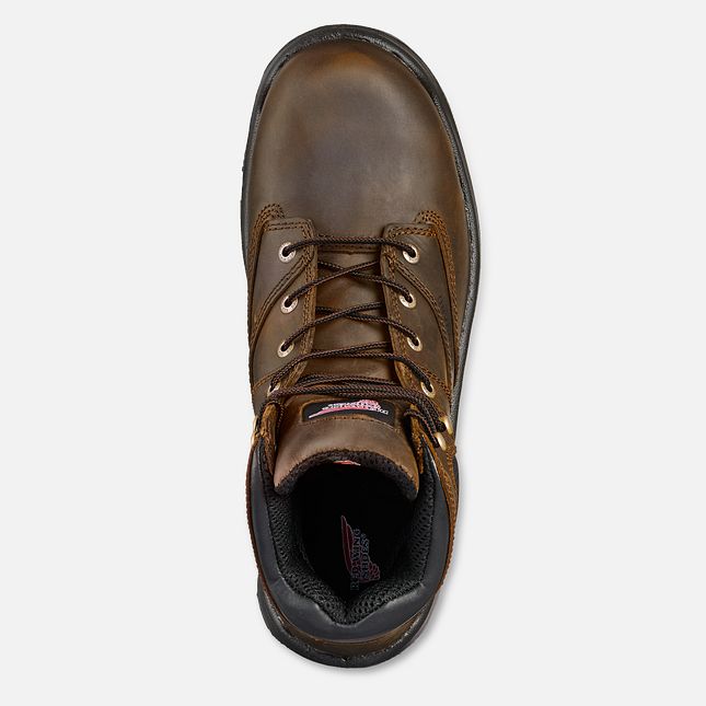 Red Wing Flexbond 6-inch Metguard Scarpe Antinfortunistiche Uomo Marroni | 7951-VPNHF