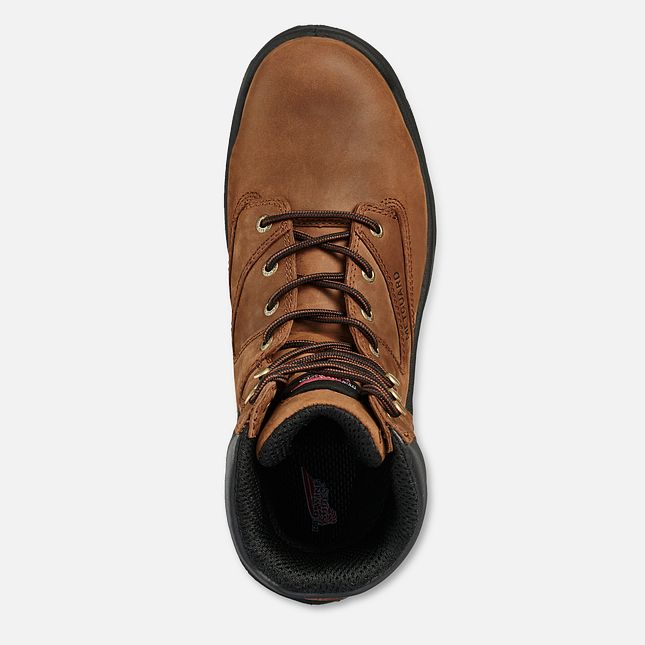 Red Wing Flexbond 8-inch Metguard Scarpe Antinfortunistiche Uomo Marroni | 3740-BTXWV