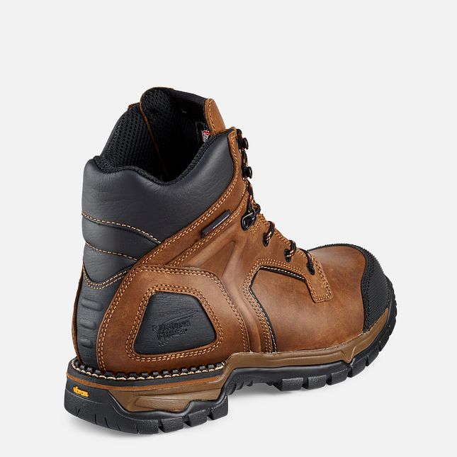 Red Wing Flexforce® 6-inch Impermeabili Scarpe Antinfortunistiche Uomo Marroni | 3481-YDVOP