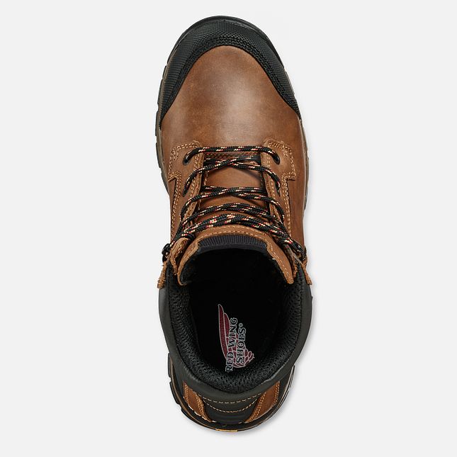 Red Wing Flexforce® 6-inch Impermeabili Scarpe Antinfortunistiche Uomo Marroni | 3481-YDVOP