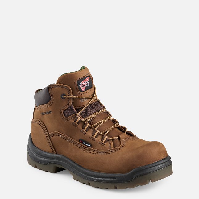 Red Wing King Punta® 5-inch Impermeabili Scarpe Antinfortunistiche Donna Marroni | 2589-AZVUQ