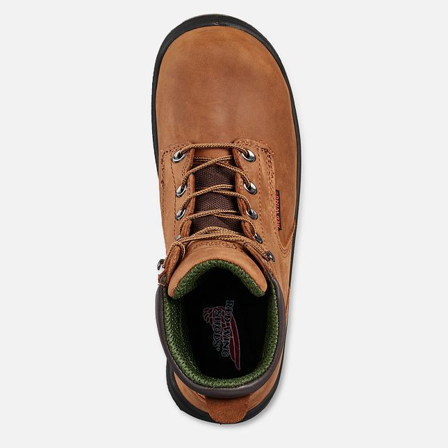 Red Wing King Punta® 6-inch Stivali da Lavoro Uomo Marroni | 5734-IQLTS