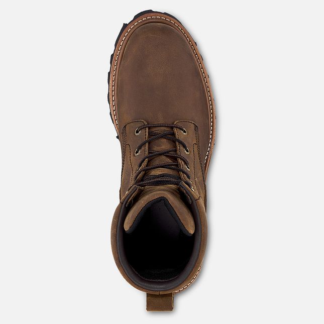 Red Wing Loggermax 9-inch Impermeabili, Logger Stivali da Lavoro Uomo Marroni | 9482-AJUFY