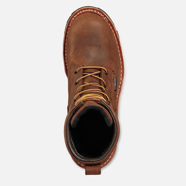 Red Wing Loggermax 9-inch Impermeabili Stivali da Lavoro Uomo Marroni | 3548-DNYEV