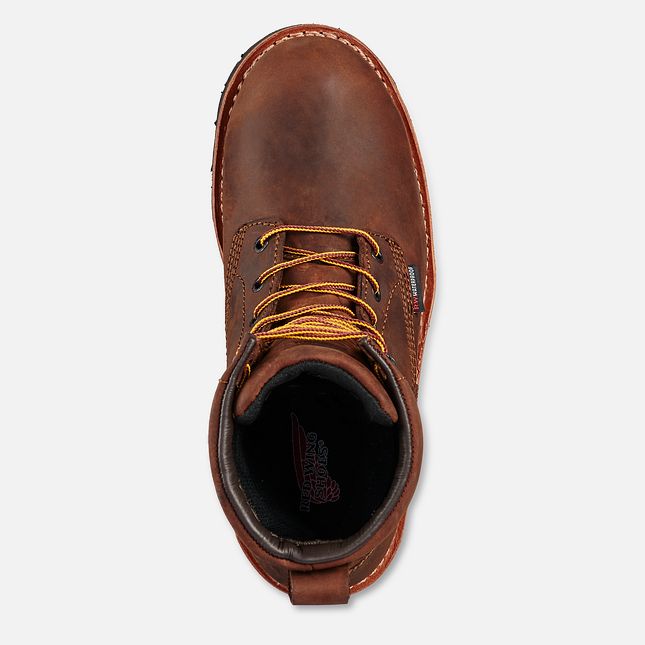 Red Wing Loggermax 9-inch Insulated, Impermeabili Scarpe Antinfortunistiche Uomo Marroni | 3617-AZWSG