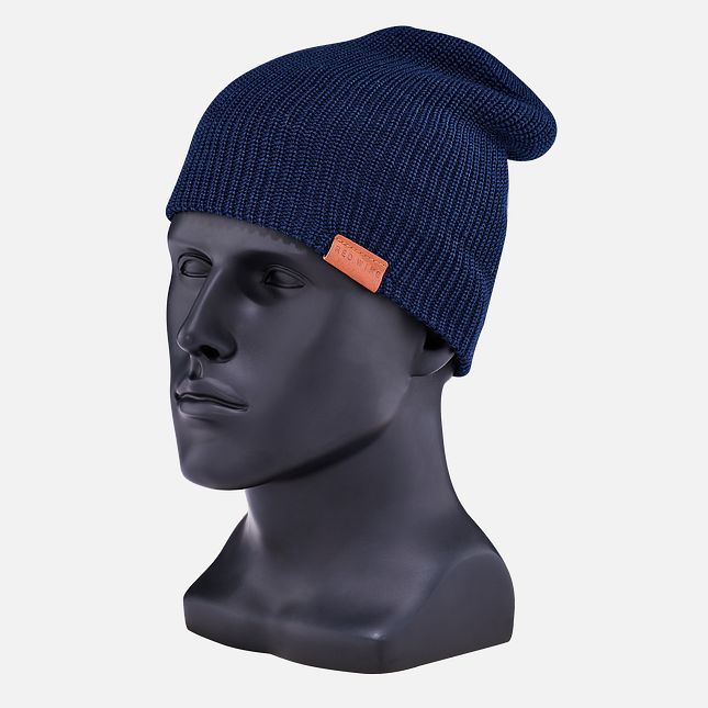 Red Wing Merino Lana Vergine Knit Cappelli Blu Marino | 9761-HPKFS