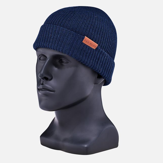 Red Wing Merino Lana Vergine Knit Cappelli Blu Marino | 9761-HPKFS