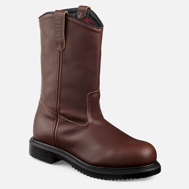 Red Wing Supersole® 11-inch Insulated Pull-On Stivali da Lavoro Uomo Marroni | 9847-MLYAO