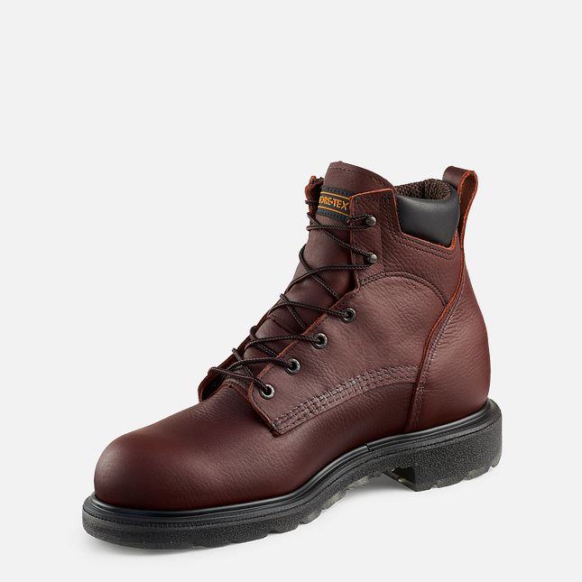 Red Wing Supersole® 2.0 6-inch Impermeabili Stivali da Lavoro Uomo Marroni | 1246-VUPMH