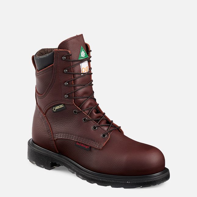 Red Wing Supersole® 2.0 8-inch CSA Scarpe Impermeabili Uomo Marroni | 3519-EXNZP