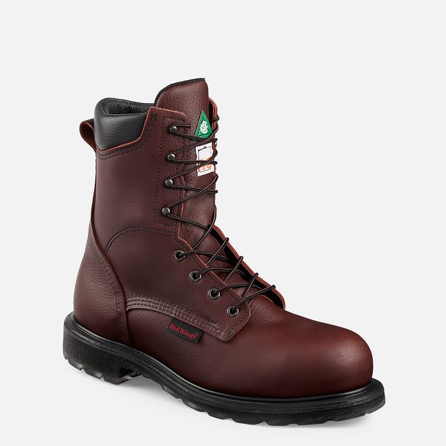 Red Wing Supersole® 2.0 8-inch CSA Stivali da Lavoro Uomo Marroni | 0186-GEDNR