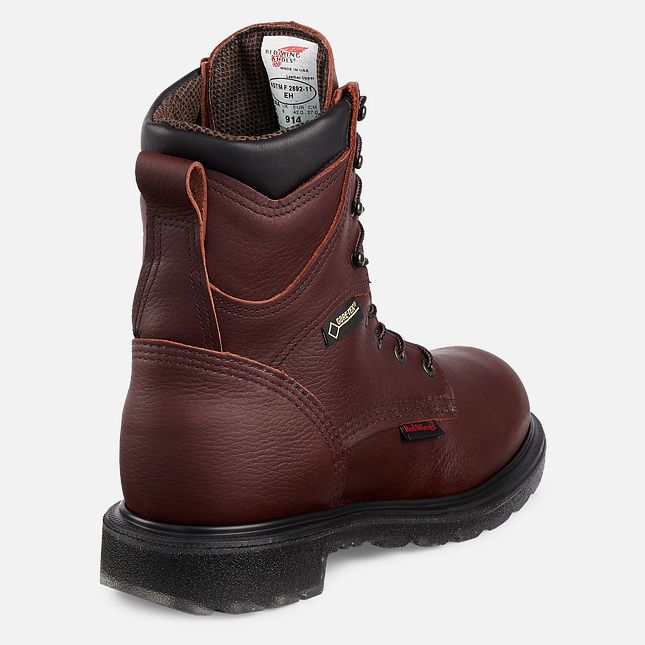 Red Wing Supersole® 2.0 8-inch Impermeabili Stivali da Lavoro Uomo Marroni | 0537-VBJZR