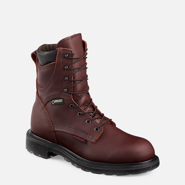 Red Wing Supersole® 2.0 8-inch Impermeabili Stivali da Lavoro Uomo Marroni | 0954-JDGLK