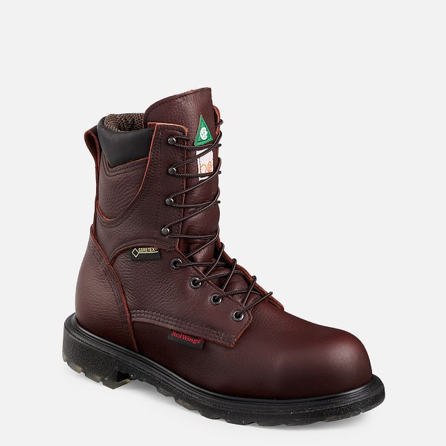 Red Wing Supersole® 2.0 8-inch Insulated, Impermeabili CSA Stivali da Lavoro Uomo Marroni | 3854-VQYIH