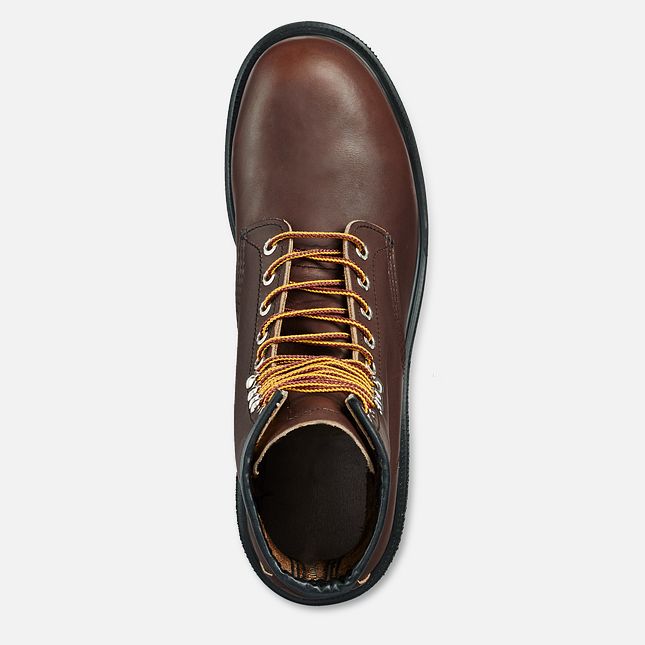 Red Wing Supersole® 8-inch Scarpe Antinfortunistiche Uomo Marroni | 6351-QIBLA