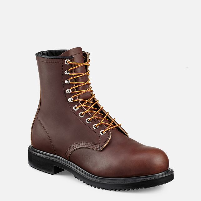 Red Wing Supersole® 8-inch Stivali da Lavoro Uomo Marroni | 7382-QMJLZ