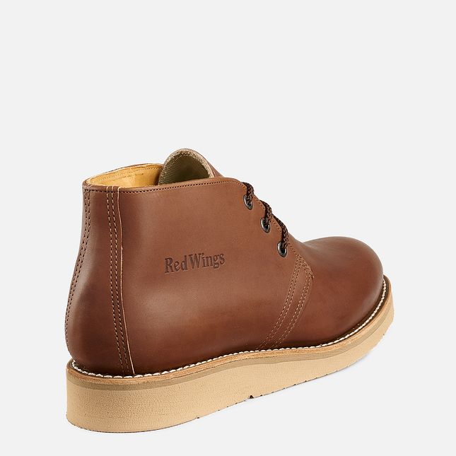 Red Wing Traction Tred Chukka Stivali da Lavoro Uomo Marroni | 3265-KGNXE