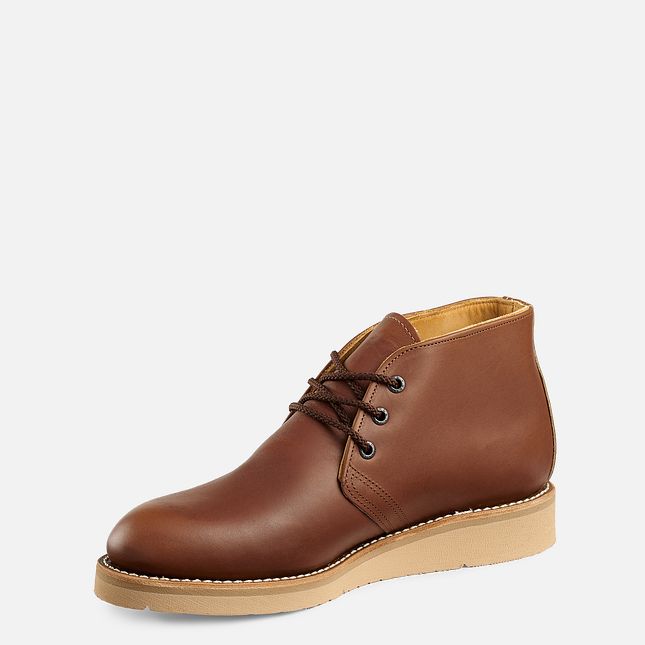 Red Wing Traction Tred Chukka Stivali da Lavoro Uomo Marroni | 3265-KGNXE