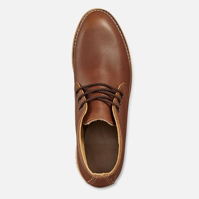 Red Wing Traction Tred Chukka Stivali da Lavoro Uomo Marroni | 3265-KGNXE