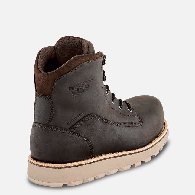 Red Wing Traction Tred Lite 6-inch Impermeabili Stivali da Lavoro Uomo Marroni | 1467-ENZLF