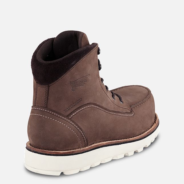 Red Wing Traction Tred Lite 6-inch Impermeabili Scarpe Antinfortunistiche Donna Marroni | 2587-YLQWB