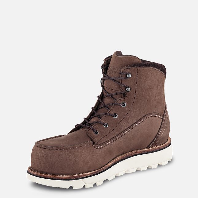 Red Wing Traction Tred Lite 6-inch Impermeabili Scarpe Antinfortunistiche Donna Marroni | 2587-YLQWB