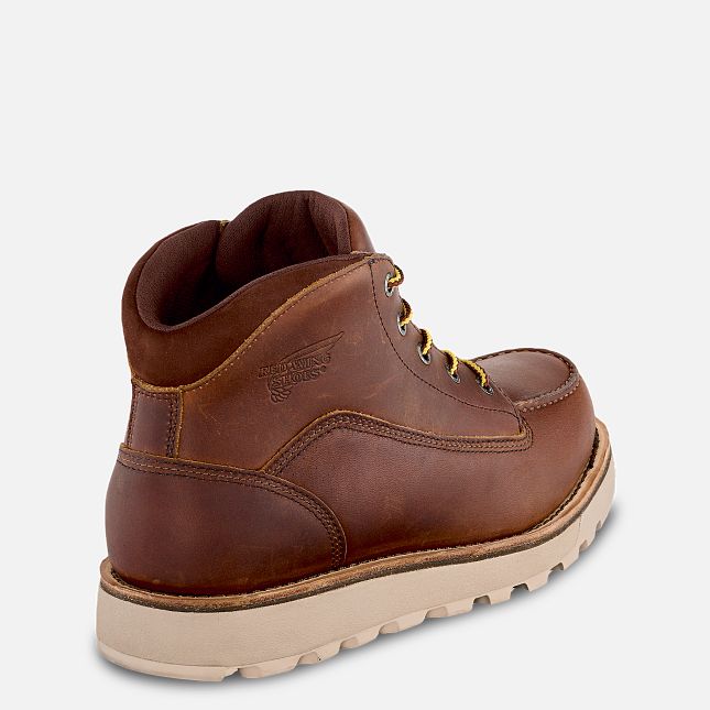 Red Wing Traction Tred Lite Chukka Scarpe Impermeabili Uomo Marroni | 8063-UFTEG