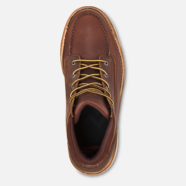 Red Wing Traction Tred Lite Chukka Scarpe Impermeabili Uomo Marroni | 8063-UFTEG